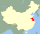 Jiangsu probintziaren kokapena Txinako mapan.