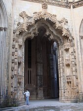 Portal der unvollendeten Kapelle des Klosters von Batalha