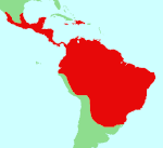 Global range (In red)