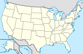 ver no mapa dos Estados Unidos