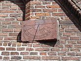 Oudste zonnewijzer van Nederland in Utrecht (1463)