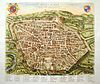 Carte de Bologne en 1640