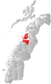 poloha Bodø v Nordlandu