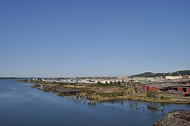 Aberdeen, Washington and the Wishkah River. This image was added November 2011 to the online edition of Encyclopedia Britannica