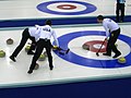 USA's curlinghold under vinter-OL 2006 i Torino