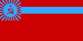 Flag of the Georgian SSR from 1951 to 1990