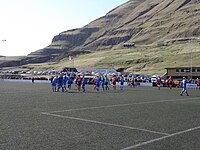 FC Suðuroy – B68 Toftir mérkőzés 2010. április 18-án