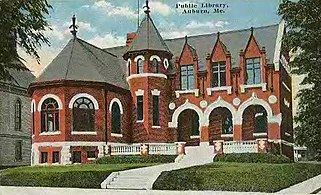 Városi közkönyvtár 1910 körül