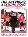 Cover of "Saturday Evening Post" Magazine, 1903