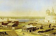 Троицкий собор и центр Сургута на рубеже XIX и XX веков