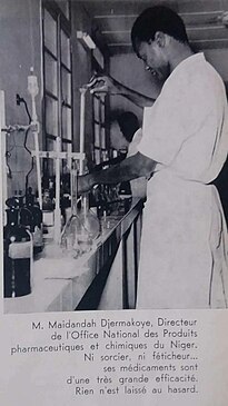Maidandah Djermakoye, premier pharmacien du Niger dans les années soixantes