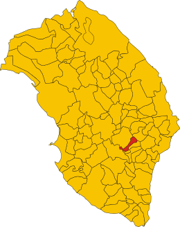 Botrugno - Localizazion