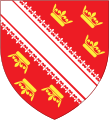 Blason utilisé par la région Alsace.
