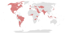 Countries implicated in the Paradise Papers.svg