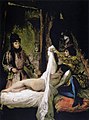 ق. 1825 يوجين ديلاكروا ق. 1825 لوحة لويس دورليانز تظهر عشيقته