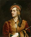 Lord Byron in Albanian dress, by Thomas Phillips, painted in 1813.