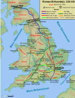 Peta Britania Romawi