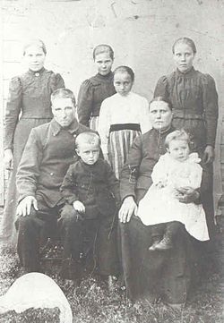 Finn család 1901-ből