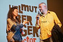 Horvath with his wife Monika Muskala during FotoArtFestival, 2015