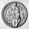English: Drawing of the stamp of the Lviv Jewellers guild.