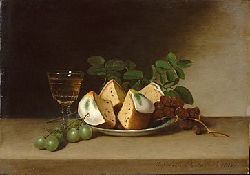 Still Life with Cake (Natura morta con torta), 1818, Metropolitan Museum of Art