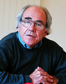 Jean Baudrillard in 2005 overleden op 6 maart 2007