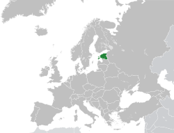 Lokasi di Estonia
