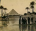 Great Pyramid of Giza from a 19th-century stereogram card photo