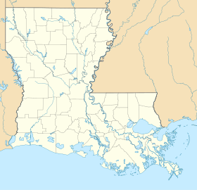 voir sur la carte de Louisiane
