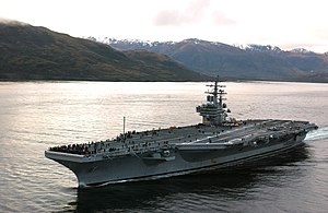 The USS Ronald Reagan