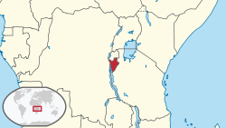 Mapa ya Burundi
