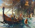 «Վիկինգների փախուստը» (1906) Ֆերդինանտ Լիկե