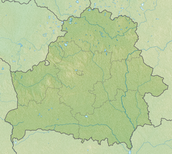 Minsk trên bản đồ Belarus