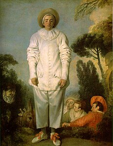 Antoine Watteau Pierrot, 1718–1719