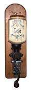 Wall coffee grinder, 19th-20th century