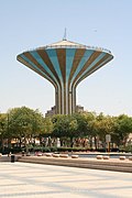 An old Riyadh Water Tower, Saudi Arabia