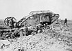Танк Mark I C-15 (самець) поблизу Тіпваля під час битви на Соммі, 25 вересня 1916