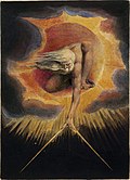 Gud som «Ancient of Days» av William Blake