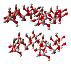 Enhedscelle-illustration af aluminiumhydroxid