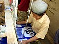 Tissatge artisanal de la seda en China (Hotan)