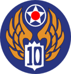 Tenth Air Force Indien Burma