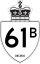 Highway 61B marker