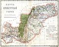 Ырымбур губернаһының 1821 йылғы картаһы