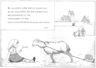 Svartvit kopia av en akvarell ur Ottilia Adelborgs bok Ängsblommor Vänsterklicka på bilden, så går texten lättare att läsa