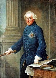 Regele Frederic al II-lea al Prusiei