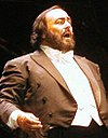 Luciano Pavarotti in 2002