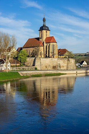位于德国内卡河畔劳芬的Saint Regiswindis教堂。