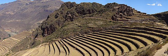 Terrasses de Pisac (Pérou)