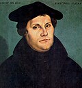 Martin Luther 46 år, (Lucas Cranach 1529)