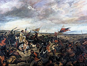 Bitwa pod Poitiers, 1830, olej na płótnie, 114×146 cm, Luwr, Paryż